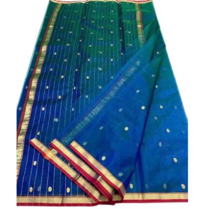 MHPC048 Hand Weaved Zari Zardozi Work Saree